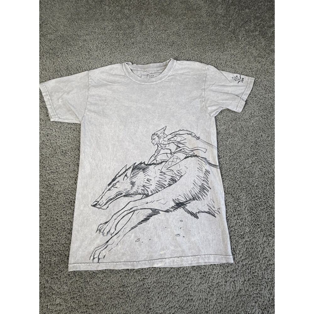 Star Wars Shirt Mens S Gray From The Archives Our Universe Graphic Crew Neck